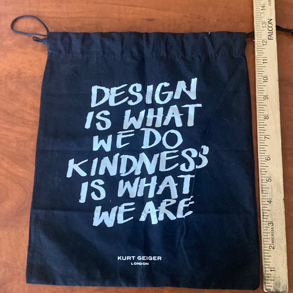 Kurt Geiger dust bag